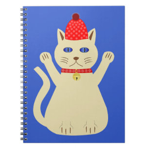 Cute Christmas Cat Notebook