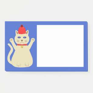 Cute Christmas Cat Post-it Notes