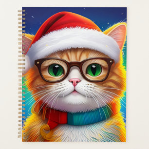 Cute Christmas Cat Santa Claus-68265 Planner