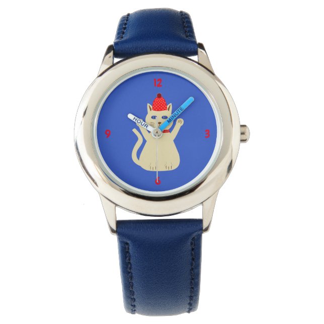 Cute Christmas Cat Watch (Front)