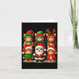 Cute Christmas Cats  Card