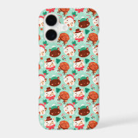 Cute Christmas Cats Case-Mate iPhone Case