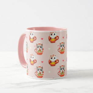 Cute Christmas Cats Mug