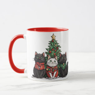 Cute Christmas Cats Mug
