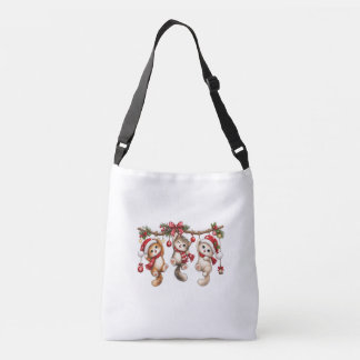 Cute Christmas Cats Tote Bag | Merry Catmas Holida