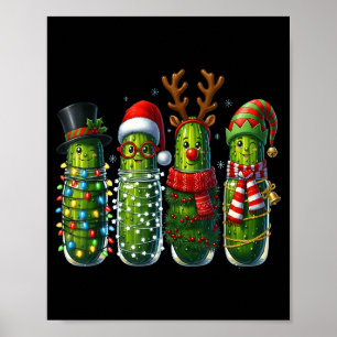 Cute Christmas Ckle Squad Funny Family Holiday Cos Poster