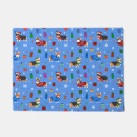 Cute Christmas Corgis in Hats & Sweaters