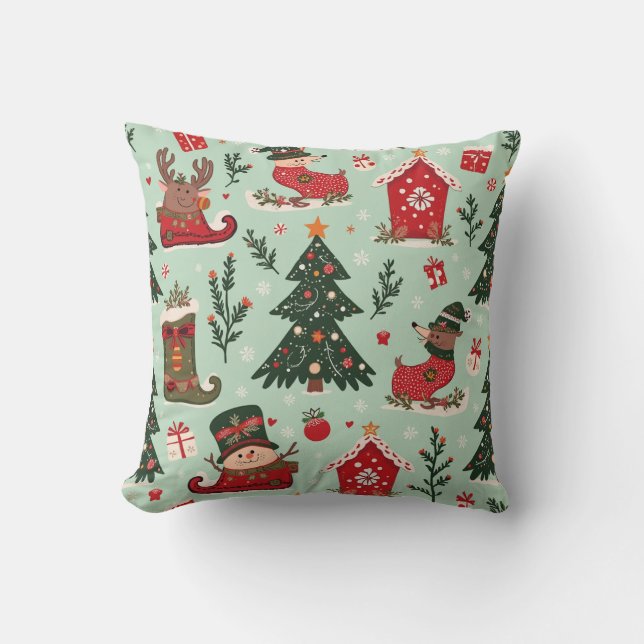 cute christmas cushion (Front)