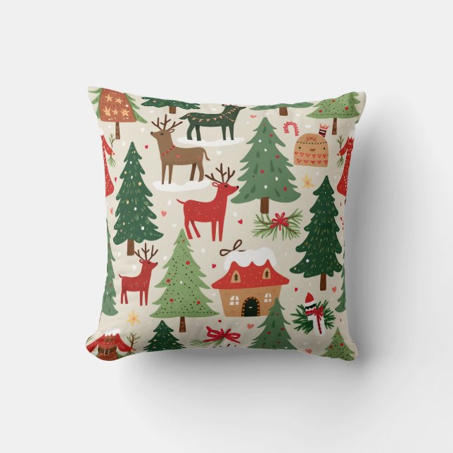 cute christmas cushion (Front)