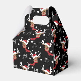 Cute Christmas Deer Favour Box - Gable