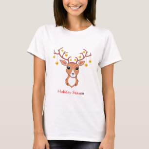 Cute Christmas Deer T-Shirt