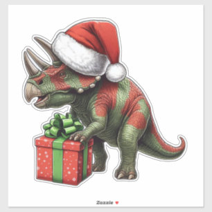 Cute Christmas Dinosaur