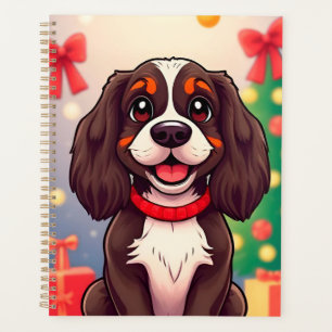 Cute Christmas Dog Ornament Planner Gift ✨