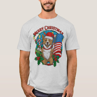 Cute Christmas Dog T-Shirt