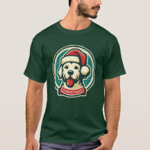 Cute Christmas Dog T-shirt