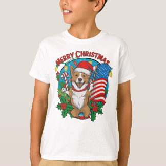 Cute Christmas Dog T-Shirt