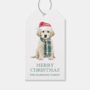 Cute Christmas Dogs Gift Tags