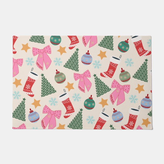 Cute Christmas Doormat (Front)