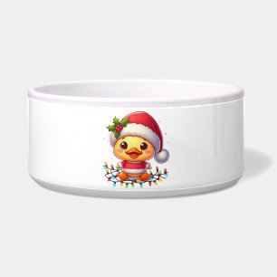 Cute Christmas Duck Cartoon Santa-68362