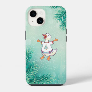 Cute Christmas Duck iPhone / iPad case
