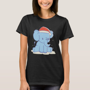 Cute Christmas Elephant T-Shirt