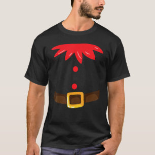 Cute Christmas Elf Costume T-Shirt