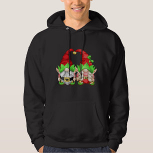 Cute Christmas Elf Family Christmas Gnomes Hoodie