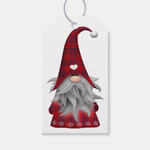 Cute Christmas Elf Gnome Gift Tags