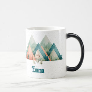 cute christmas elf mug
