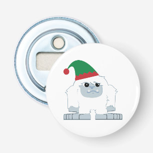 Cute Christmas Elf Yeti Bottle Opener