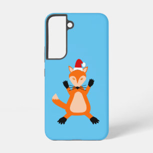 Cute Christmas Fox Samsung Galaxy Case