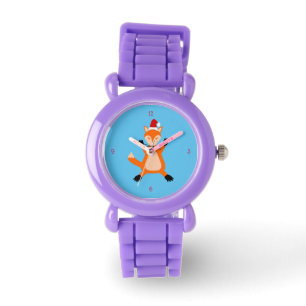 Cute Christmas Fox Watch