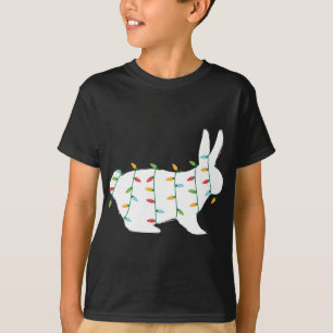 Cute Christmas Gift for Animal Lover Christmas Lig T-Shirt