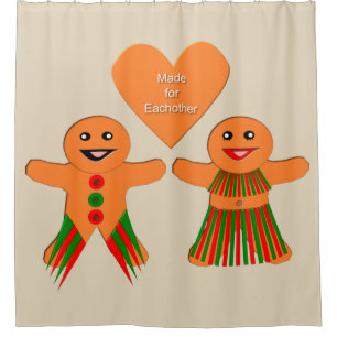 Cute Christmas Gingerbread Couple