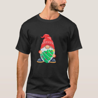 Cute Christmas Gnome Merry Xmas Merry Christmas Ne T-Shirt