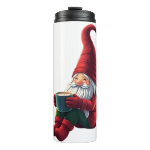 Cute Christmas gnome Thermal Tumbler