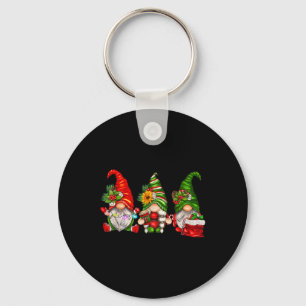 Cute Christmas Gnomes  Keychain