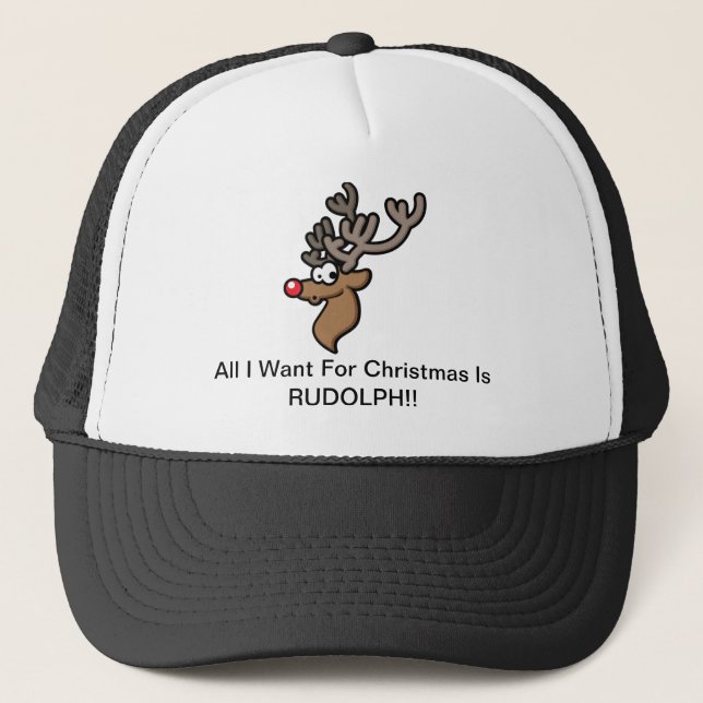 Cute Christmas Hat for Deer Hunters (Front)