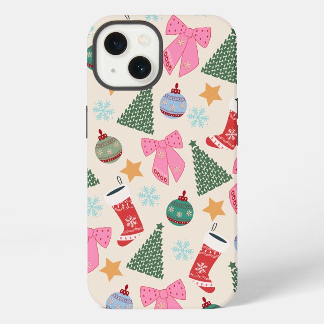 Cute Christmas iPhone Case (Back)
