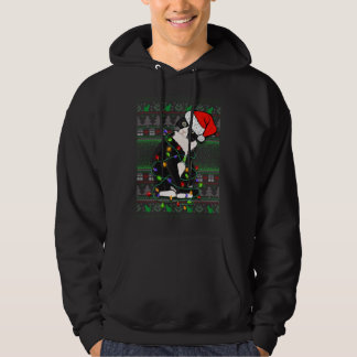Cute Christmas jumper with cat motif Hoodie