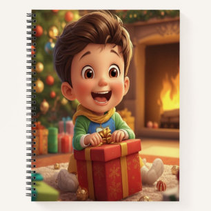 Cute Christmas Kid Gift Notebook