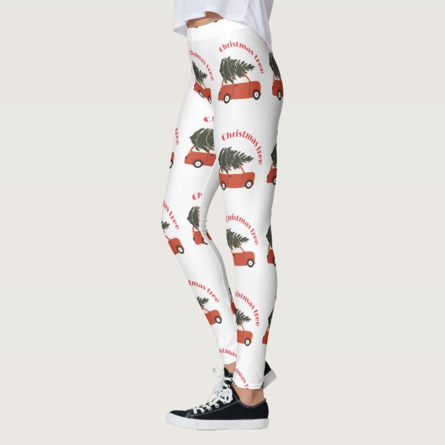 Cute Christmas Leggings (Gauche)
