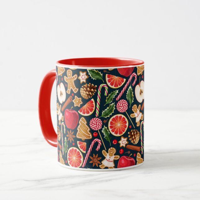 Cute Christmas Mug (Front Left)