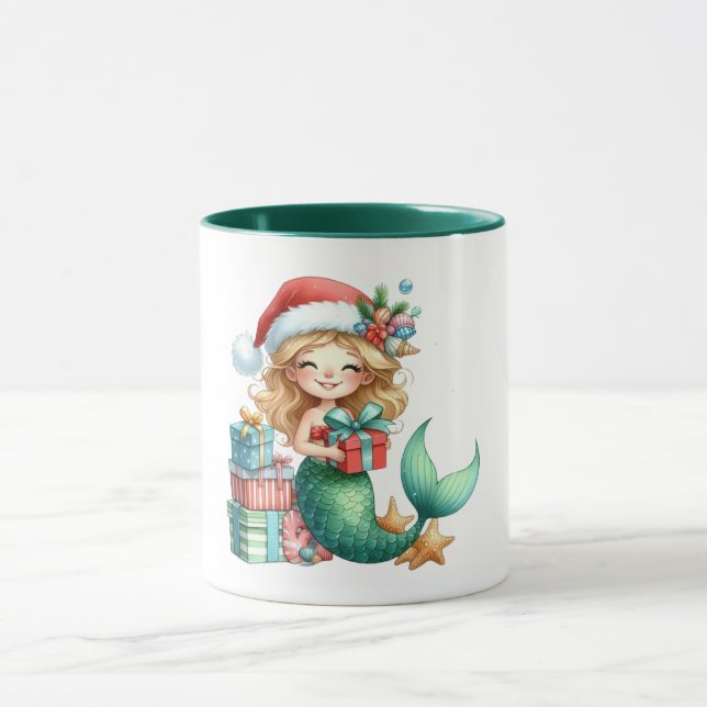 Cute Christmas Mugs for Kids – Festive Holiday  (Center)