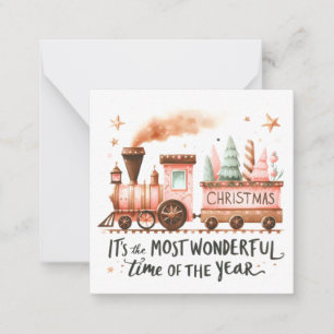 Cute Christmas Notelets Card