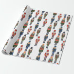 Cute Christmas Nutcracker Pattern Wrapping Paper<br><div class="desc">Wrapping Paper
Cute Christmas Nutcracker Pattern
Fun/Festive/Unique
Customizable</div>
