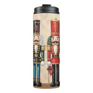 Cute Christmas Nutcracker Thermal Tumbler