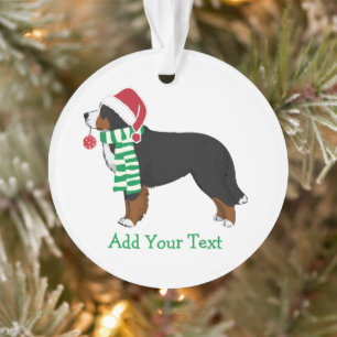 Cute Christmas Ornament for Berner Lovers
