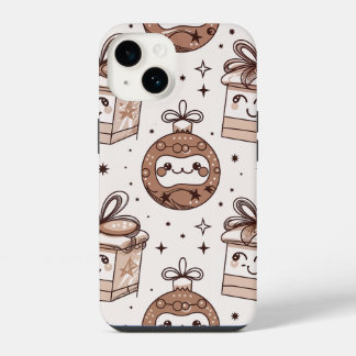 cute Christmas ornaments and gifts iPhone 14 Case