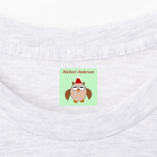 Cute Christmas Owl Custom